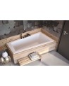Baignoire d'angle DROITE ULTIMA 150 ou 160 cm slim