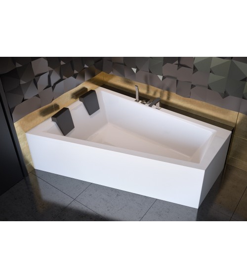 Baignoire d'angle Gauche INTIMA DUO en 170 ou 180 cm