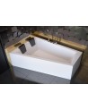 Baignoire d'angle Gauche INTIMA DUO en 170 ou 180 cm