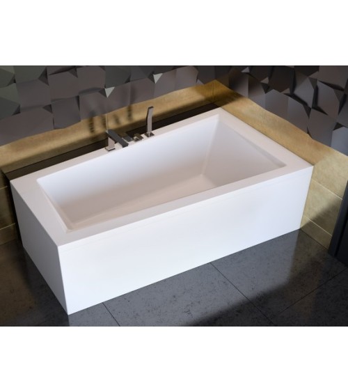Baignoire d'angle DROITE INTIMA 150 ou 160 cm AVEC TABLIER