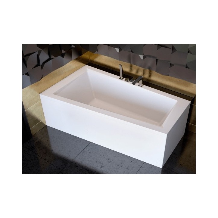 Baignoire d'angle GAUCHE INTIMA 150 ou 160 cm AVEC TABLIER