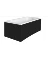 Baignoire CONTINEA 140x70 cm avec tablier réversible noir
