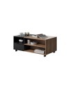 Salon complet KYOTO : table basse, meuble TV, vitrine, commode haute, (buffet)