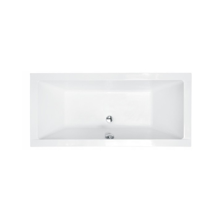 Baignoire QUADRO 170/175/180/190 cm avec tablier noir