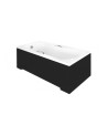 Baignoire VANESSA 130/140/150/160/170 X 70 cm avec tablier noir