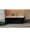 Baignoire Denaya noir et blanc - 150x75cm
