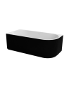 Baignoire Denaya noir et blanc - 150x75cm