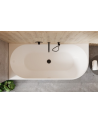 Baignoire Denaya noir et blanc - 170x78cm