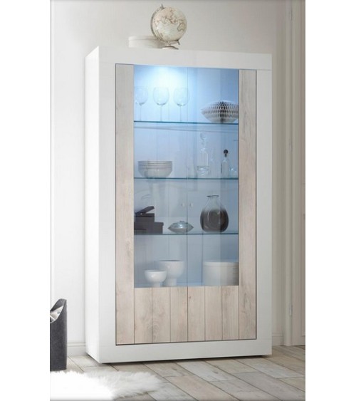 Vitrine SAMANTHA 2 portes 110x191 cm