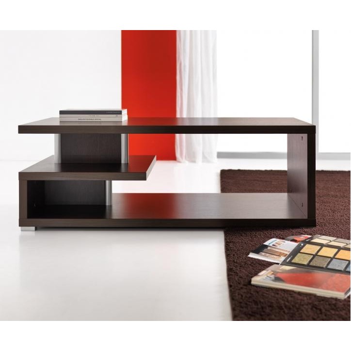 EKIP 128cm mesa de centro wengé