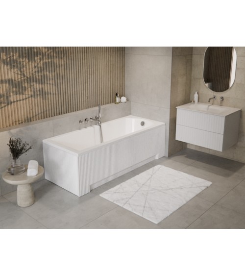 Baignoire Modern rainurée 170x55cm