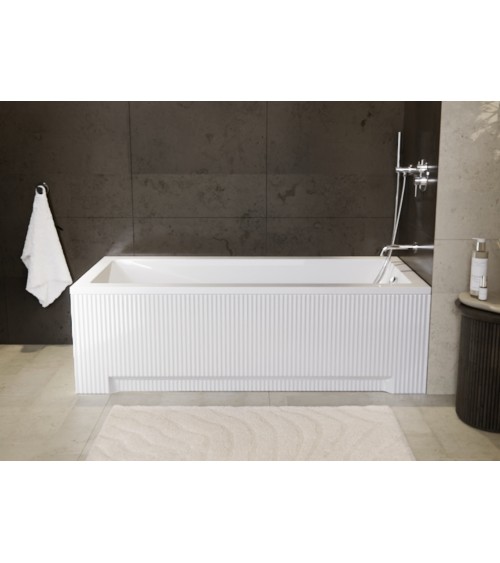 Baignoire Modern rainurée 170x55cm