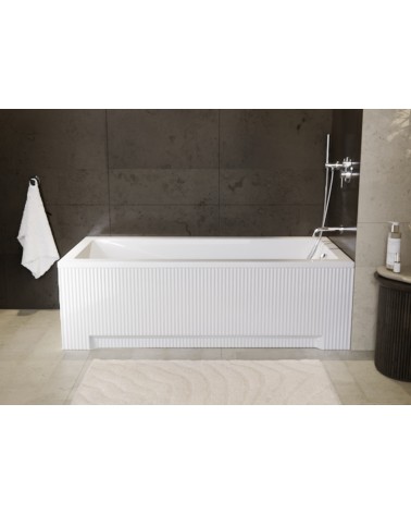 Baignoire Modern rainurée 170x55cm