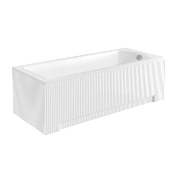 Baignoire MIRANO II avec tablier rainuré 140/150/160/170 x 70 Baignoire MIRANO II avec tablier rainuré 140/150/160/170 x 70