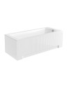 Baignoire MIRANO II avec tablier rainuré 140/150/160/170 x 70