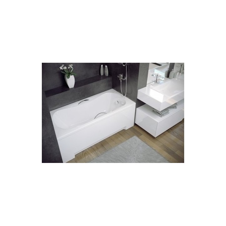 Baignoire VANESSA rainurée 130/140/150/160/170 X 70 cm