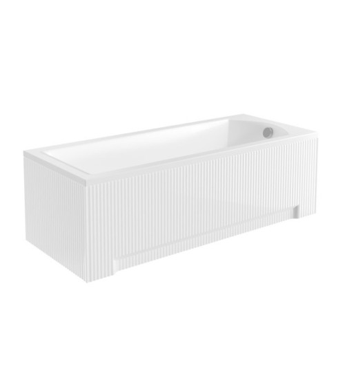 Baignoire BONA 150x70 cm avec tablier rainurées réversible