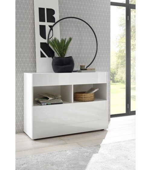 Buffet SOPRANO blanc 111 cm