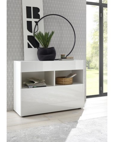 Buffet SOPRANO blanc 111 cm
