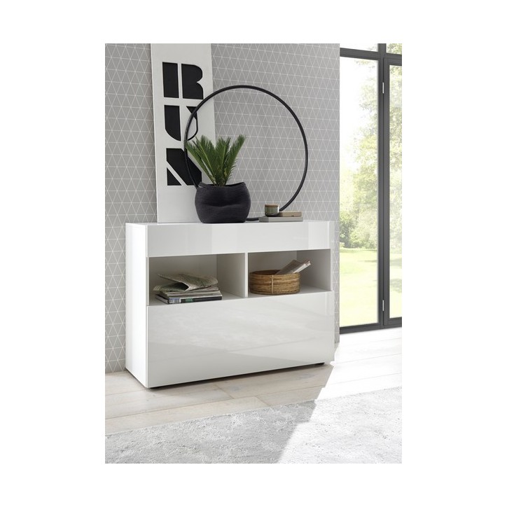 Buffet SOPRANO blanc 111 cm