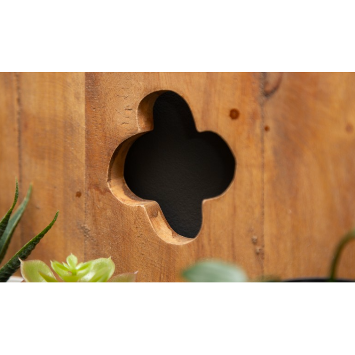 Etagère Hemingway 80cm acajou