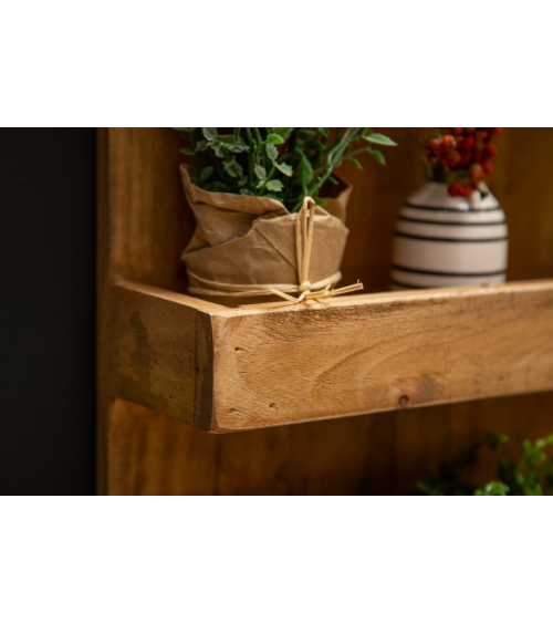 Etagère Hemingway 80cm acajou