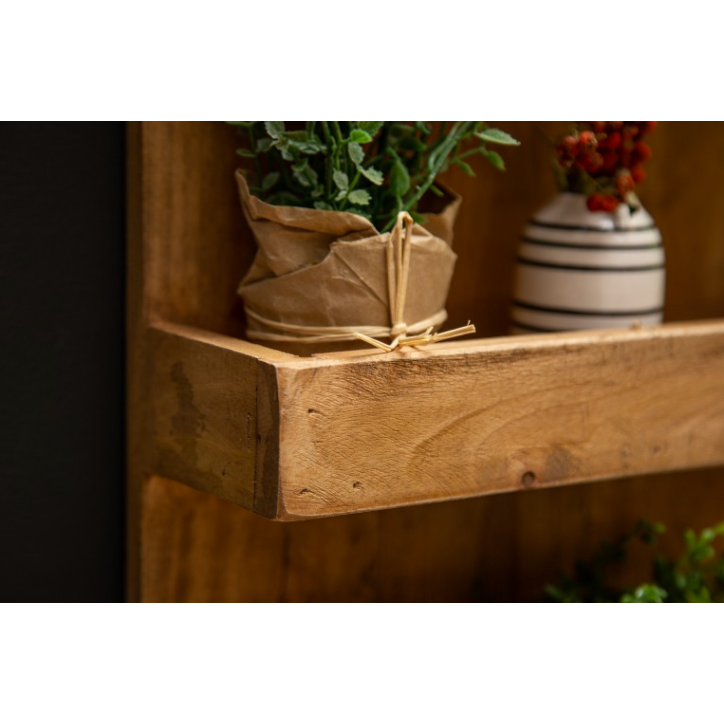 Etagère Hemingway 80cm acajou