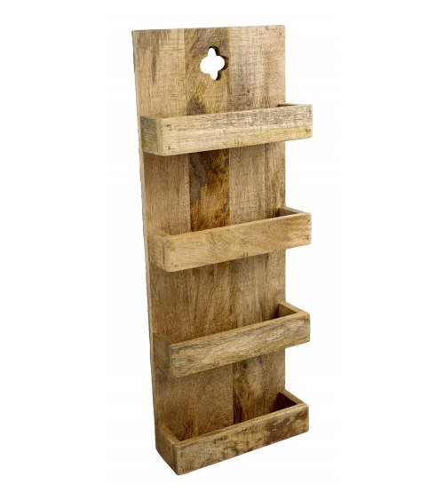 Etagère Hemingway 80cm en bois de manguier