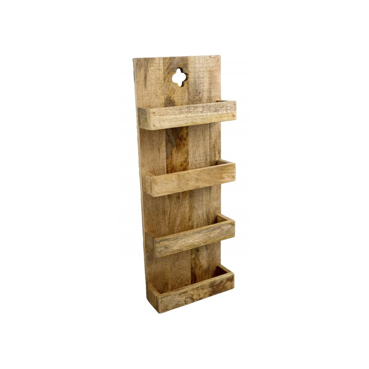 Etagère Hemingway 80cm en bois de manguier