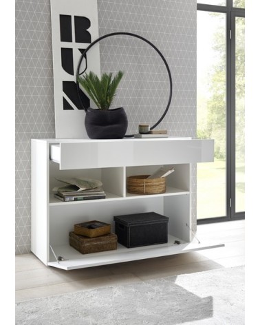 Buffet SOPRANO blanc 111 cm