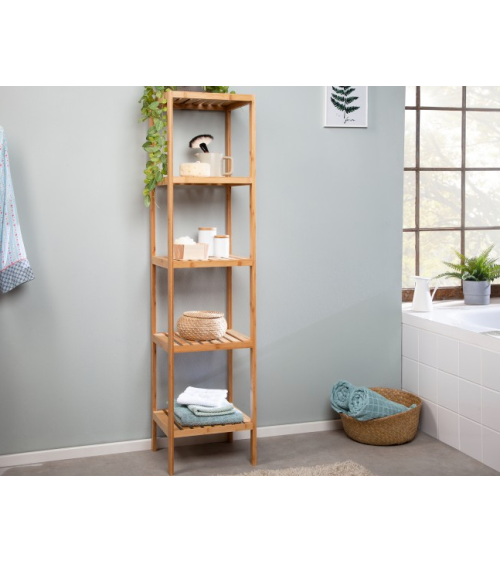 Etagère Bamboo spa 145cm - bambou naturel