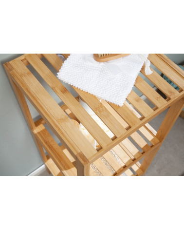 Etagère Bamboo spa 145cm - bambou naturel