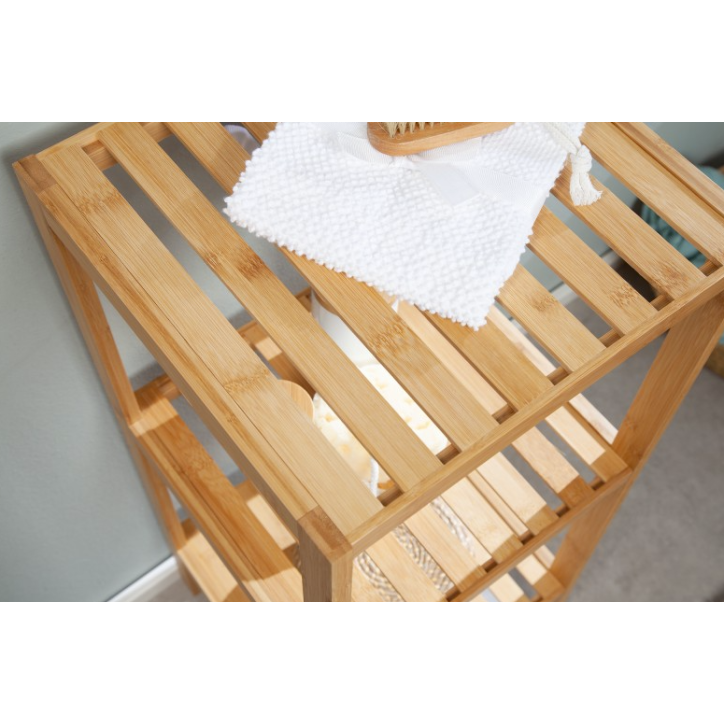 Etagère Bamboo spa 145cm - bambou naturel
