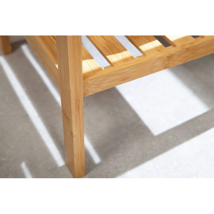 Etagère Bamboo spa 145cm - bambou naturel