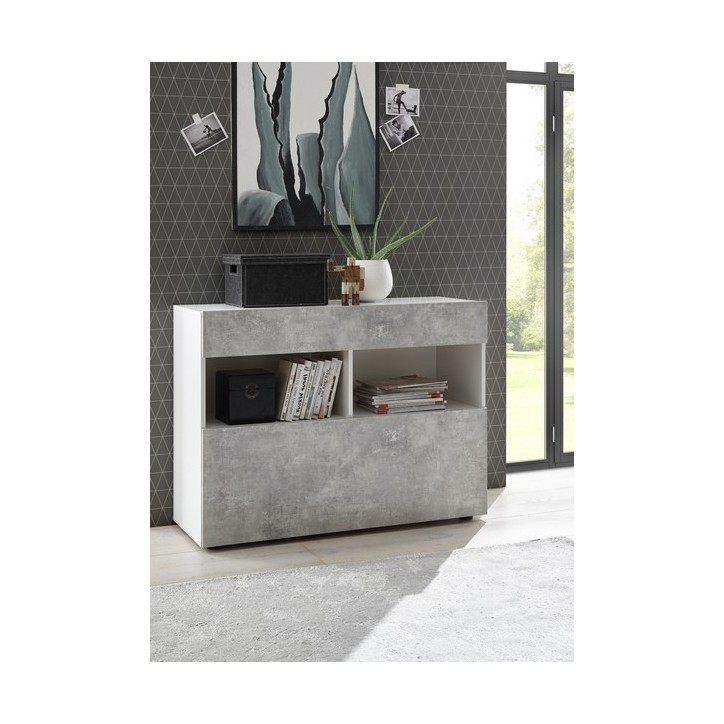 Buffet SOPRANO bêton 111 cm Buffet SOPRANO bêton 111 cm