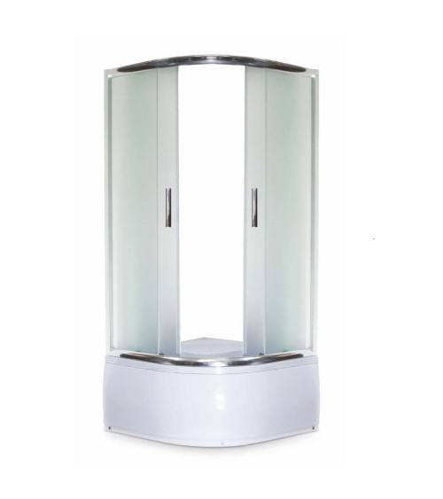 Receveur et paroi de douche d'angle MENPHIS 90x200 cm