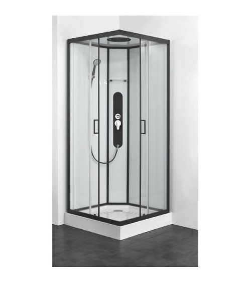 Cabine de douche VANDERA II 90x90x225 cm montage rapide