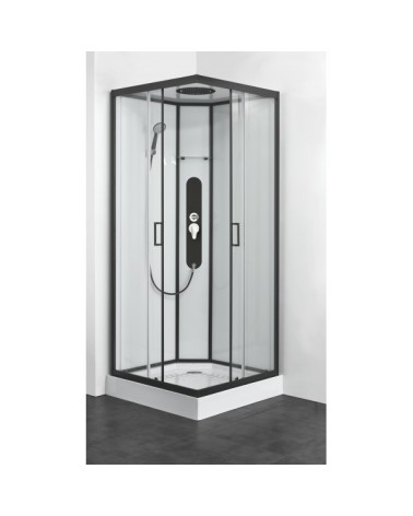 Cabine de douche VANDERA II 90x90x225 cm montage rapide