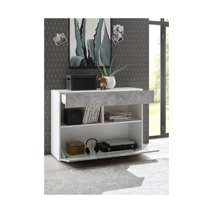 Buffet SOPRANO bêton 111 cm Buffet SOPRANO bêton 111 cm