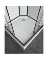 Cabine de douche VANDERA II 90x90x225 cm montage rapide