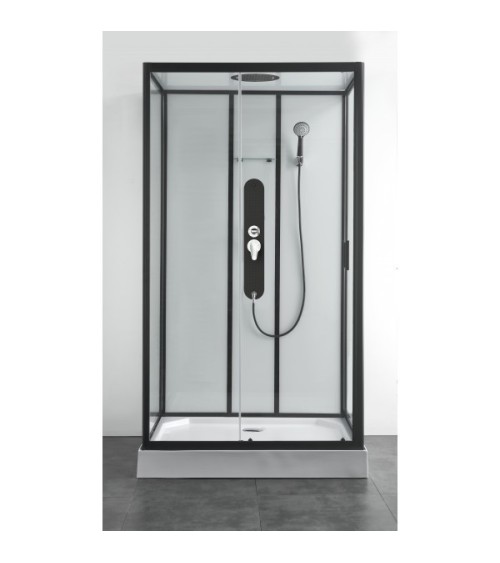 Cabine de douche VANDERA III 120x80x225 cm montage rapide