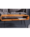 Table basse ALPHA 90 cm finition pierre