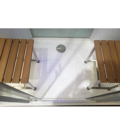 Cabine de douche 90x 140x215 cm - Zakintos