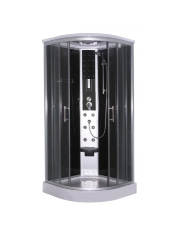 Cabine de douche SCALA 90x90x215 cm NOIR