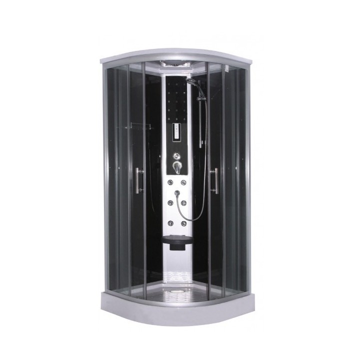 Cabine de douche SCALA 90x90x215 cm NOIR Cabine de douche SCALA 90x90x215 cm NOIR