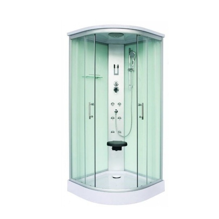 Cabine de douche SCALA 90x90x215 cm BLANC