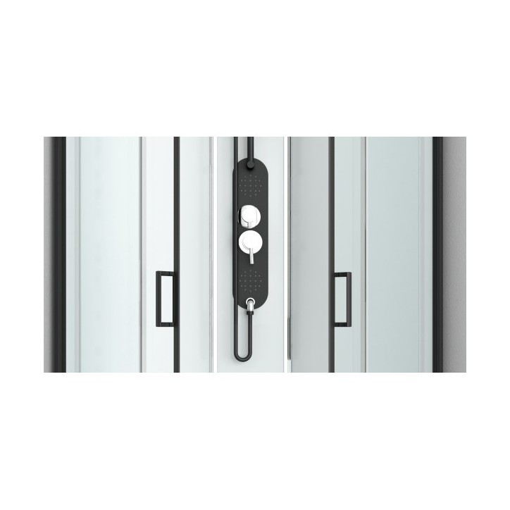 Cabine de douche KINEDA II sans toit 90x90x225 cm montage rapide Cabine de douche KINEDA II sans toit 90x90x225 cm montage rapide