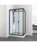 Cabine de douche KINEDA III sans toit 80x120x225 cm montage rapide