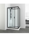 Cabine de douche KINEDA III sans toit 80x120x225 cm montage rapide