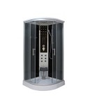 Cabine de douche LEDA  90x90x215 cm NOIR